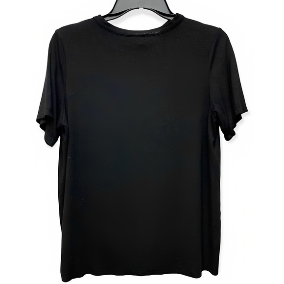 Tobi Callie Choker Tee Deep V Plunging Rock Alternative Size Small Like New - Picture 5 of 9